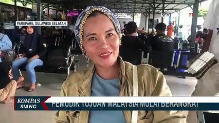 Pemudik Tujuan Kalimantan dan Malaysia Mulai Padati Pelabuhan Nusantara Parepare