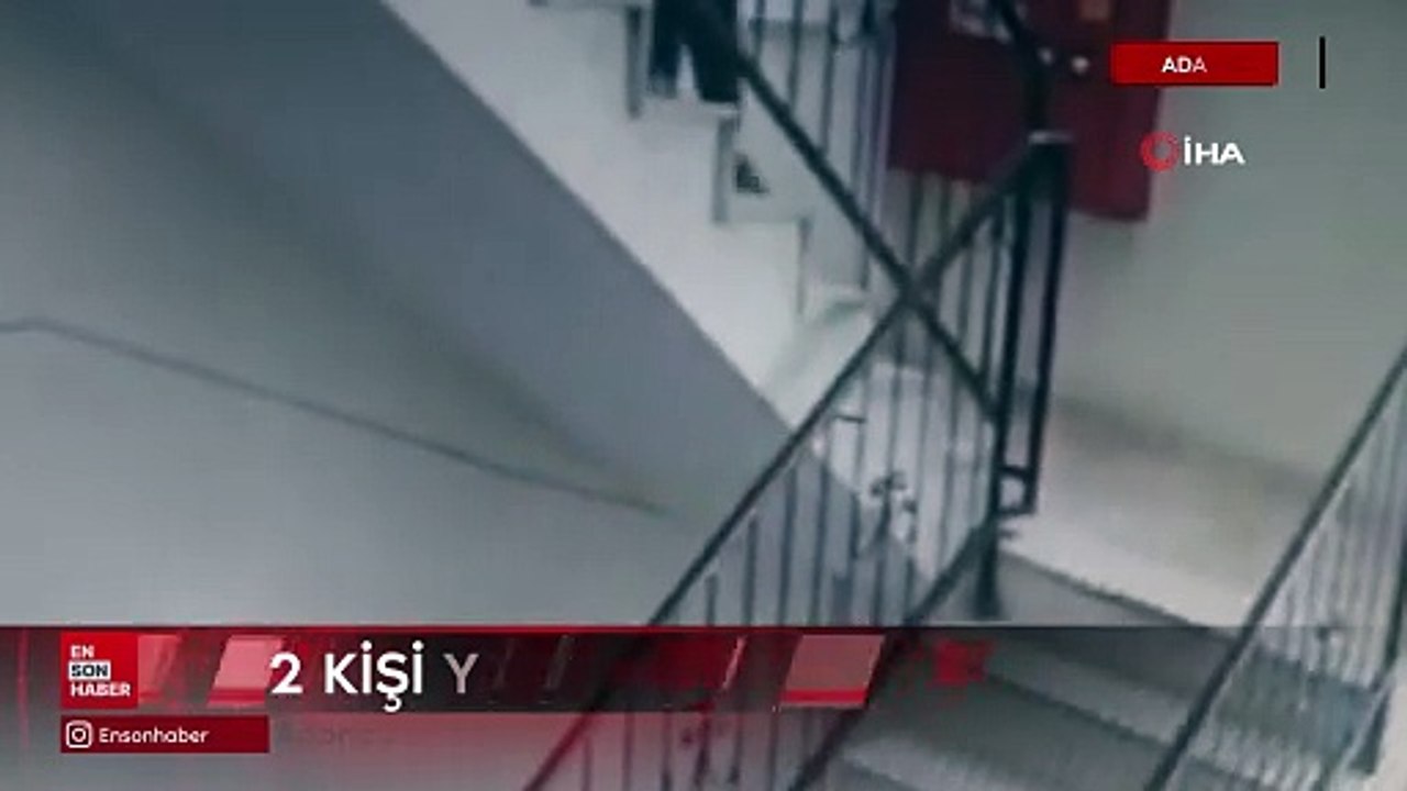 Adana'da hırsızlık için apartmana giren kadınlar