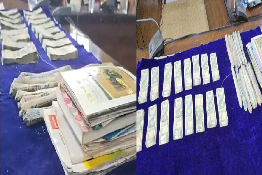 नक्सलियों के डंप से 8 लाख रुपए, विस्फोटक और नक्...