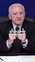 De Luca - IL MINISTERO DELLA SALUTE CI IMPONE IL TAGLIO DEI PUNTI NASCITA (21.03.25)