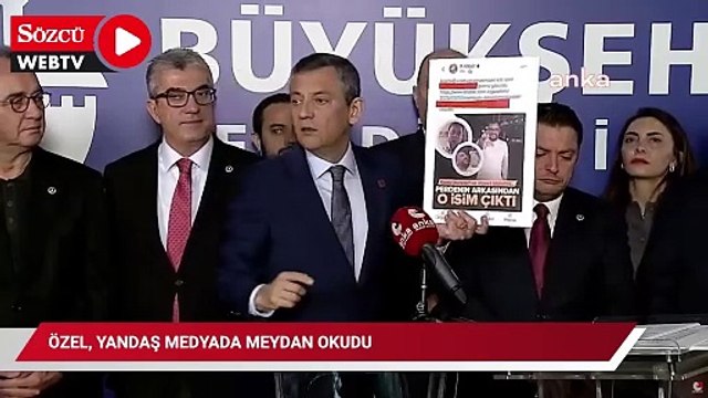 Özel, yandaş medyada meydan okudu: A Haber, ' İmamoğlu operasyonunun kilit ismi' diyerek servis ettiği haberi sildi