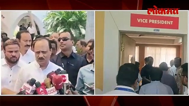 जयंत पाटील केबिनमध्ये आले, काय चर्चा झाली, अजित पवारांनी सगळंच सांगितलं.