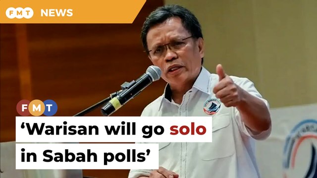 Shafie insists Warisan will go solo in Sabah polls