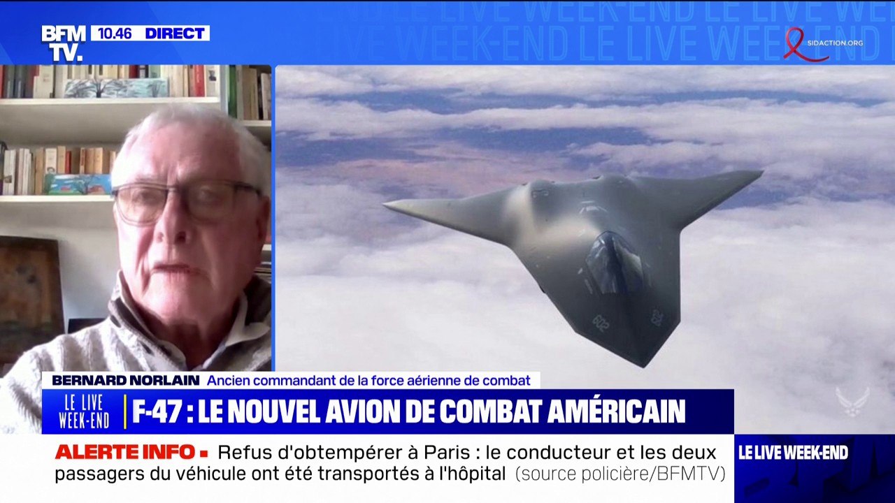 Nouvel avion de combat américain: "Il y a une compétition entre la Chine et les États-Unis", estime cet ancien commandant de la force aérienne de combat