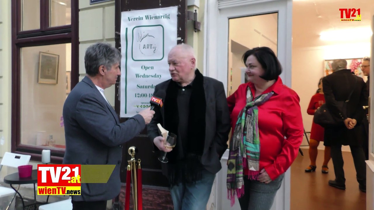 Sonderausstellung Daniel Friedemann-Fuchs in der Galerie WienArtig