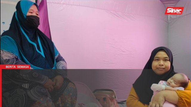 Banjir Johor: Ibu dalam pantang bersama bayi sudah tiga hari di PPS