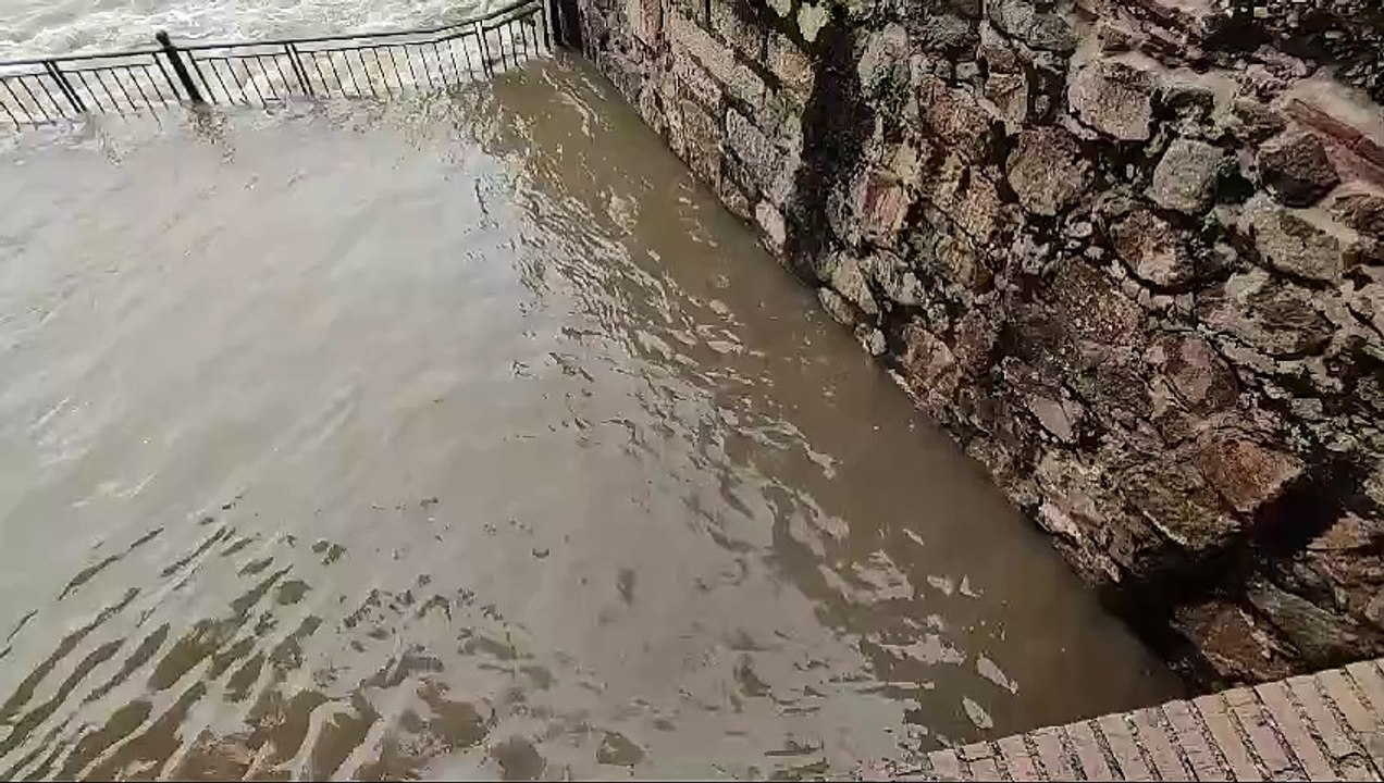 Espectacular crecida del Tajo