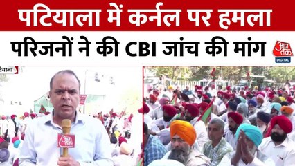 कर्नल से मारपीट पर पूर्व सैनिक हुए नाराज, धरने पर बैठे