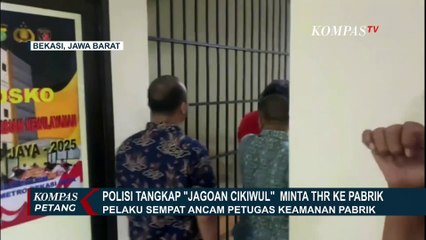 Viral Minta THR hingga Ancam Sekuriti Pabrik di Bekasi, 'Jagoan Cikiwul' Ditangkap Polisi