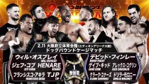 Francesco Akira, TJP, HENARE, Jeff Cobb & Will Ospreay vs Drilla Moloney, Clark Connors, Gabe Kidd, Alex Coughlin & David Finlay - DOG POUND CAGE MATCH (Part 1): THE NEW BEGINNING in OSAKA (2/11/2024)