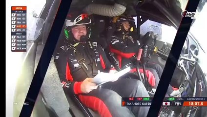 WRC Kenya 2025 SS14 Pajari Katsuta Evans Off