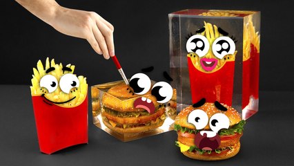 🍟 Doodles Try to Make Fast Food at Home! 😂🍔