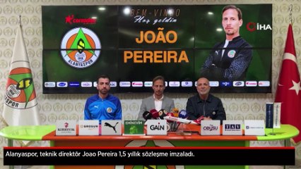 Alanyaspor, Joao Pereira 1,5 yıllık sözleşme imzaladı