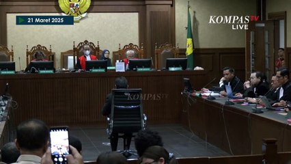 [FULL] Hasto Kristiyanto Bacakan Eksepsi, Singgung Ancaman hingga Nama Jokowi!