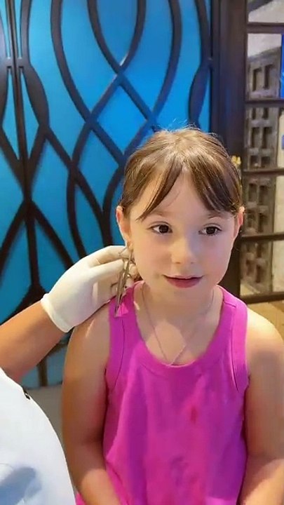 Sparkling Beginnings: Celebrating Your Little One’s First Piercing! ✨👶💎 #FirstPiercing #earpiercing