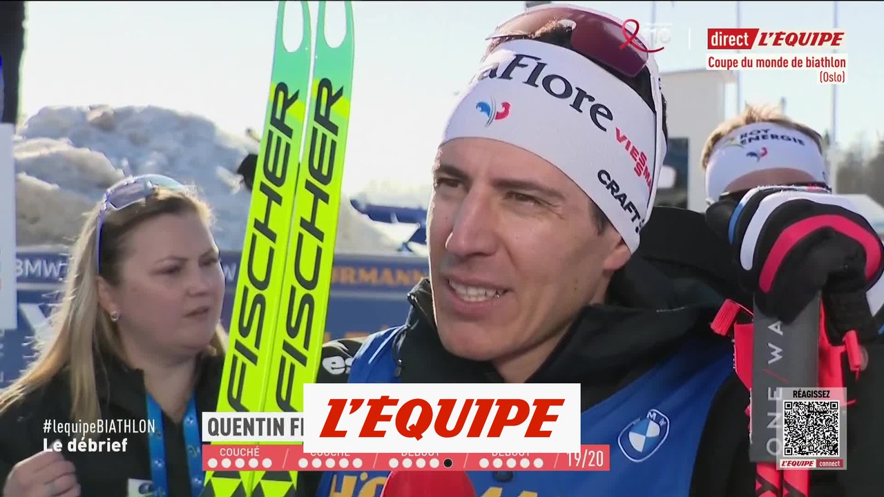 Quentin Fillon Maillet : « J'ai attendu des ouvertures sur la fin de la piste » - Biathlon - CM (H)