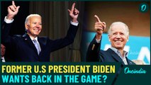 Former President Biden Plans Comeback To Help Democrats After 2024 Election | Political Comeback?