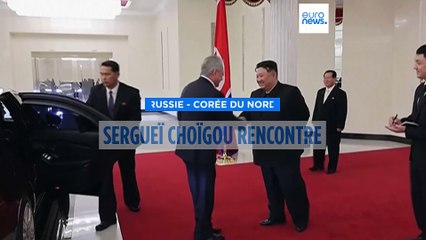 Sergueï Choïgou reçu par Kim Jong Un à Pyongyang
