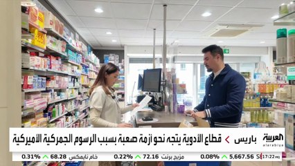 قطاع الأدوية الفرنسي أول ضحايا رسوم ترمب