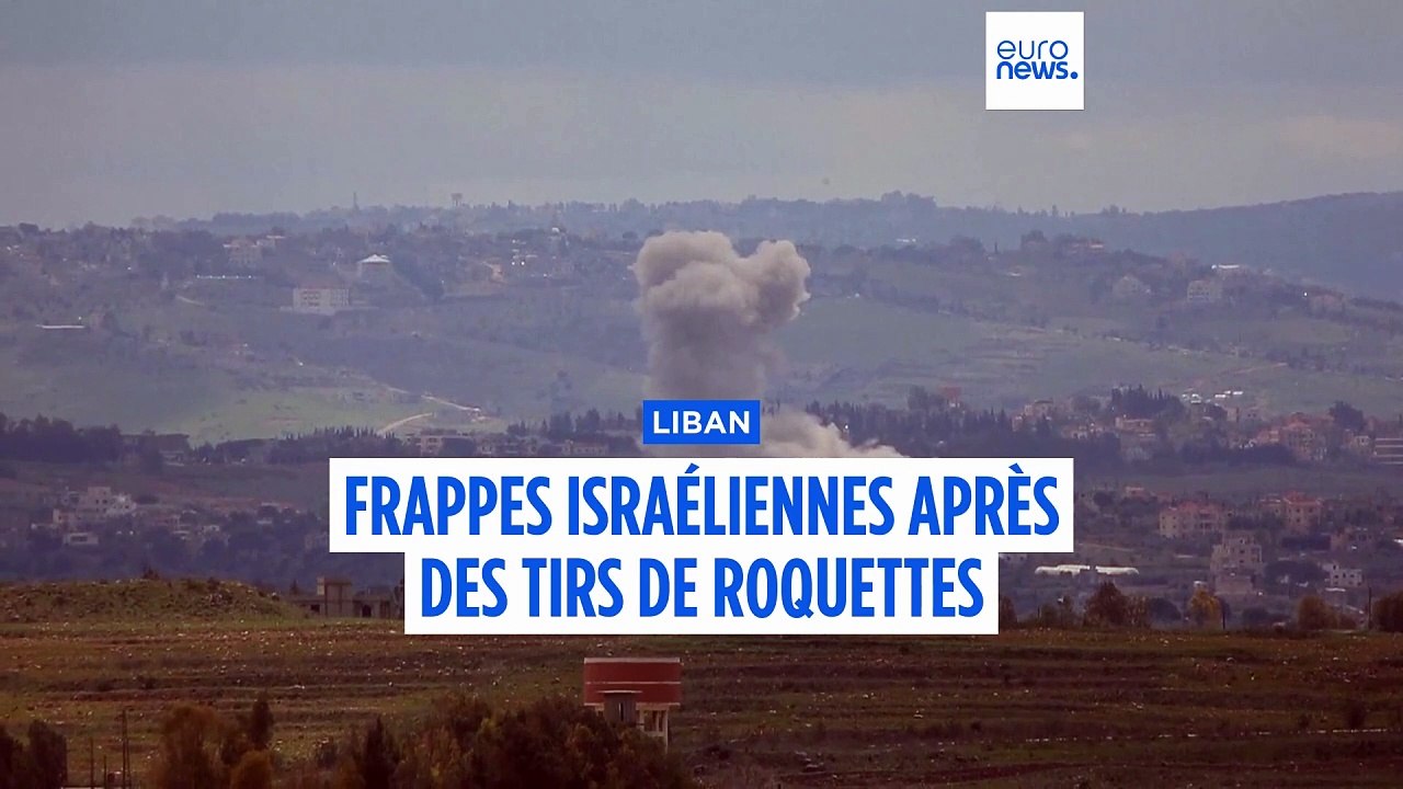Liban : Israël lance des frappes sur des cibles du Hezbollah, l'accusant de tirs de roquettes