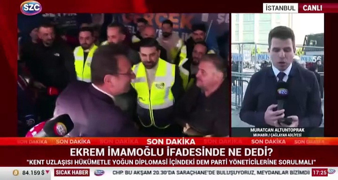 İBB Başkanı Ekrem İmamoğlu 19.30'da adliyeye sevk edilecek