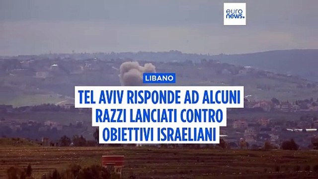 Israele lancia nuovi attacchi contro il Libano dopo i razzi di Hezbollah, il gruppo nega