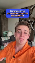 Comment avoir des connaissances en illimité 😱🚀