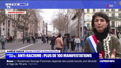 Caricature d'Hanouna: "Olivier Faure est à côté de la plaque", répond Aurélie Trouvé (LFI)