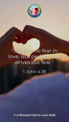 Word of God 1 John 4:18 Scripture Video