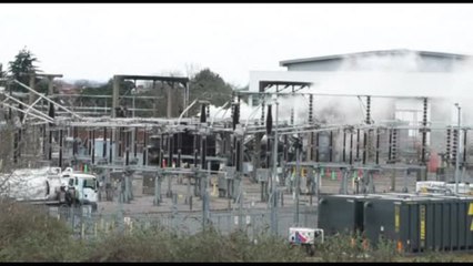 Ecco la stazione elettrica dell'incendio che ha bloccato Heathrow