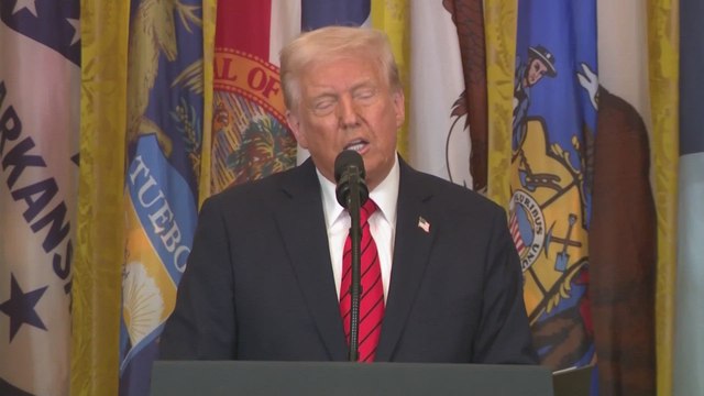 Trump Shuts Down Education Department, Surrounded by Children