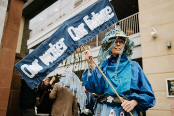 Our Waters, Our Lives! Protesters Fight for a Cleaner River Severn