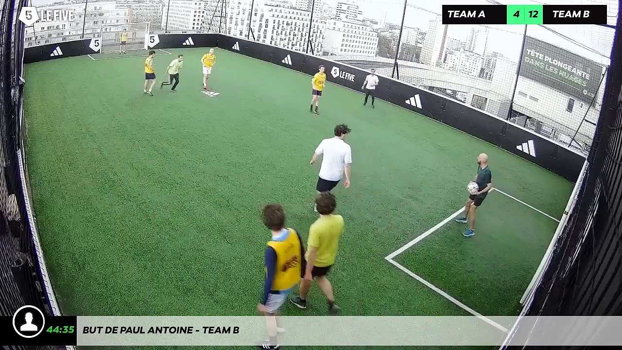 But de Paul Antoine - Team B