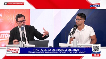 Criminólogo cuestiona medidas adoptadas contra el fenómeno criminal: "Se siguen aplicando las mismas del siglo pasado"