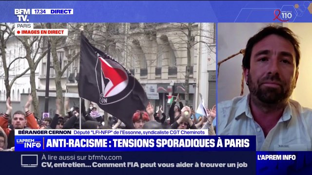 Marche anti-racisme: L'extrême droite et le gouvernement ont une responsabilité particulière dans la montée de ce racisme , estime Béranger Cernon (LFI-NFP)