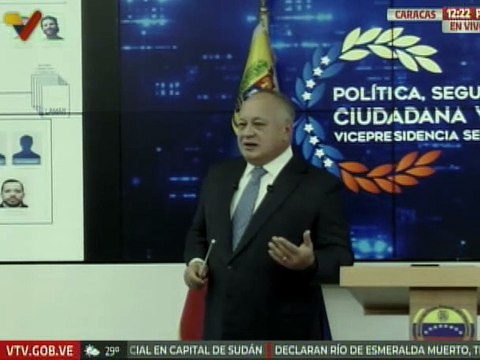 Vpdte. Sectorial Diosdado Cabello detalló las rutas de narcotráfico que operaban en el Zulia