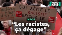 Des milliers de personnes manifestent contre le racisme et l'extrême droite en France