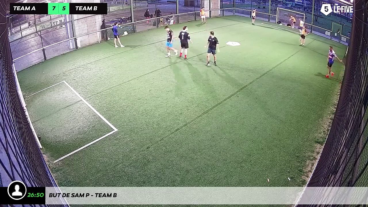 But de Sam P - Team B