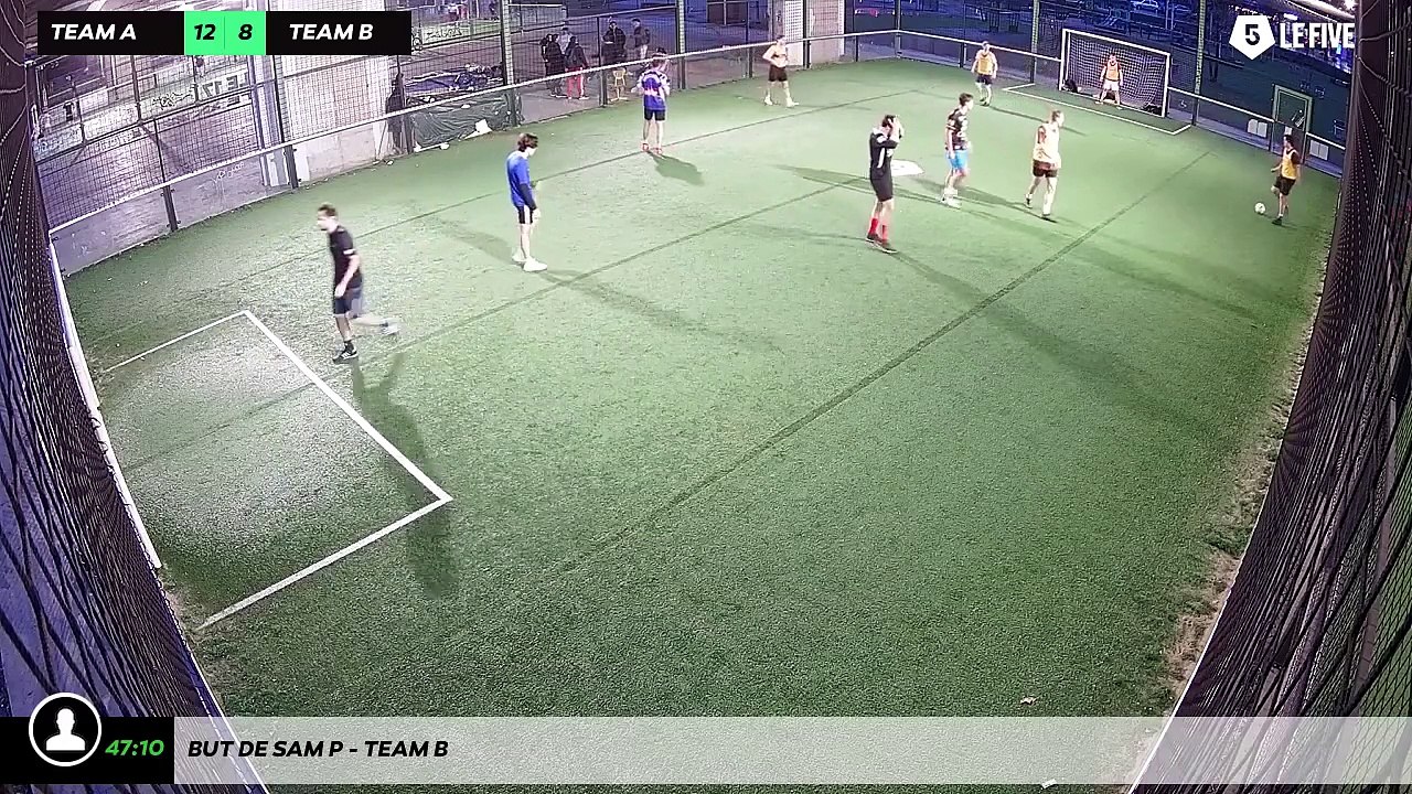 But de Sam P - Team B