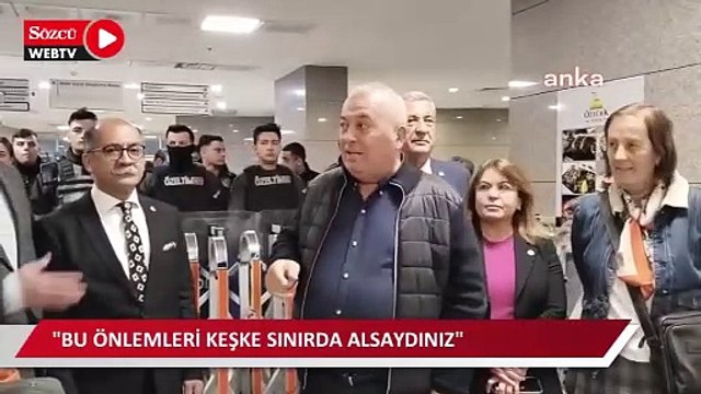 CHP milletvekilleri, İstanbul Adliyesi içinde kurulan bariyerlere tepki gösterdi: Bu önlemleri keşke sınırda alsaydınız