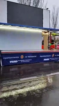 La borrasca 'Martinho' provoca la suspensión de la carrera Ríos de Luz en Valladolid