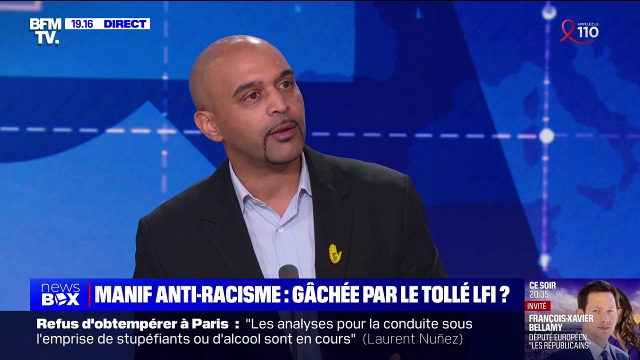 Affiche LFI caricaturant Cyril Hanouna: Dominique Sopo, président de SOS Racisme, juge "irresponsable" l'attitude de Jean-Luc Mélenchon