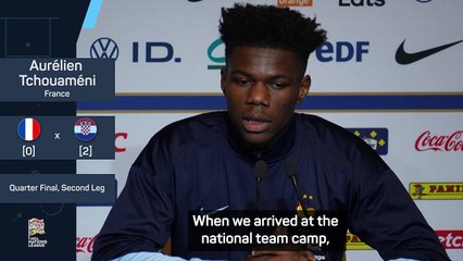Tchouameni eyeing 'remontada' against Croatia