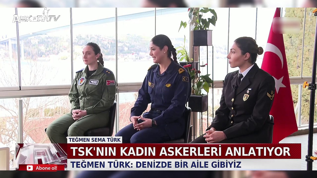 Türk Silahlı Kuvvetlerinin Kadın Askerleri: 8 Mart Dünya Kadınlar Günü Özel Röportajı