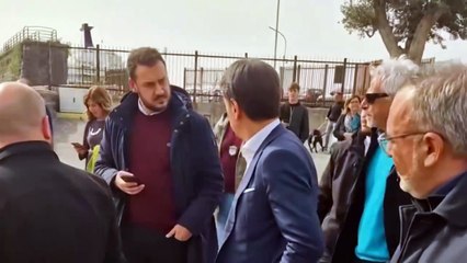 Pozzuoli (NA) - GIUSEPPE CONTE ALLA DARSENA (22.03.25)