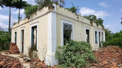 FAZENDA JARAGUÁ - NAS SUAS SENZALAS SINISTRAS HOUVE MUITO SOFRIMENTO - HOJE SE ENCONTRA ABANDONADA