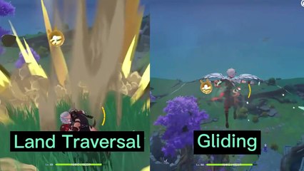 GLIDING IS PROVEN BETTER  Open-World Traversal _ Red Feather Fan Inazuma Gadget