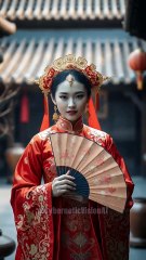 Woman in traditional dress #ai #beautiful #beauty