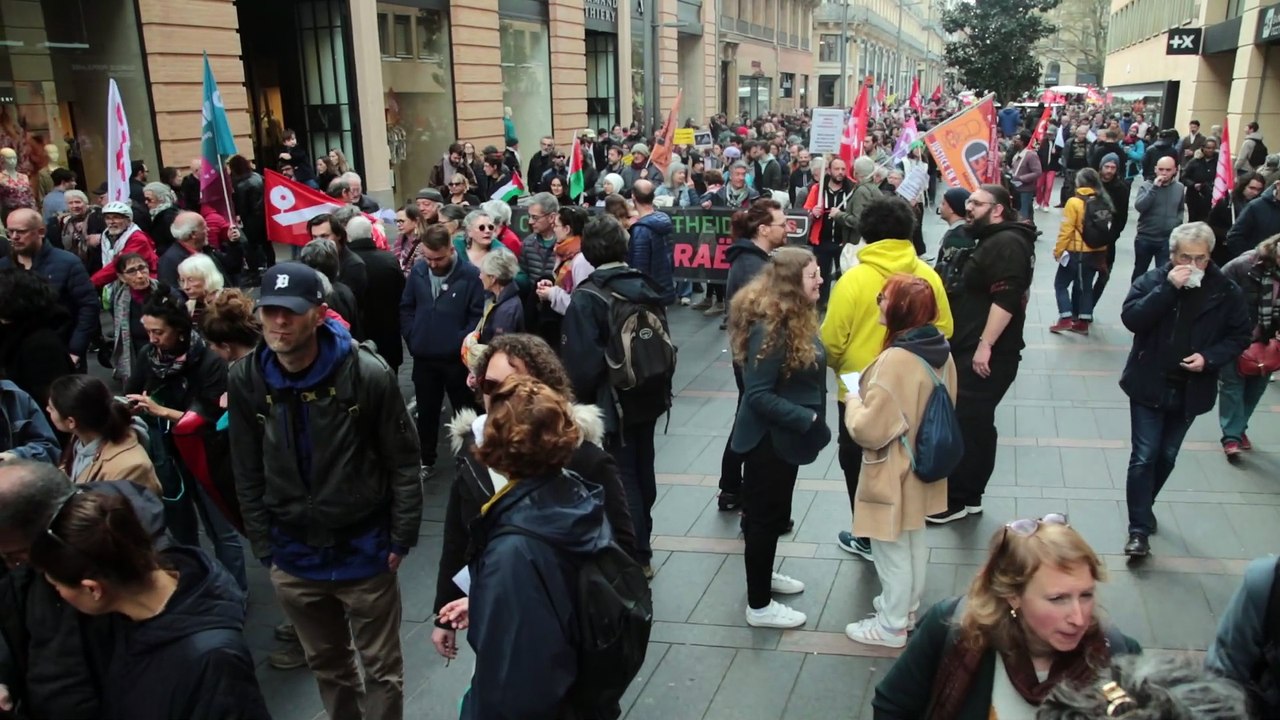 manif toulouse mars 2025