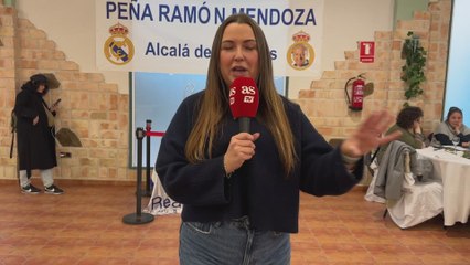 Pepe y Raúl, aclamados en el aniversario de la Peña madridista Ramón Mendoza